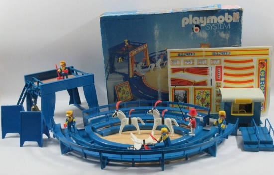 Vintage Playmobil System Circus Set #3510 with Original Box Complete