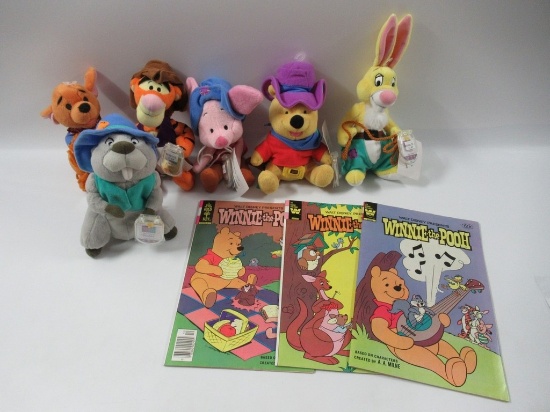 Winnie the Pooh Collectibles/Comics Lot