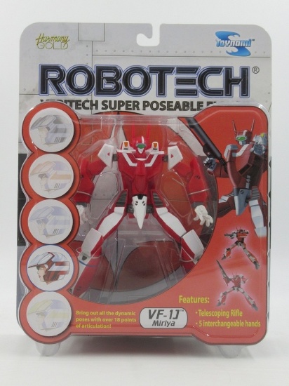 Robotech VF-1J Miriya Veritech Super Poseable Figure 2001 Toynami