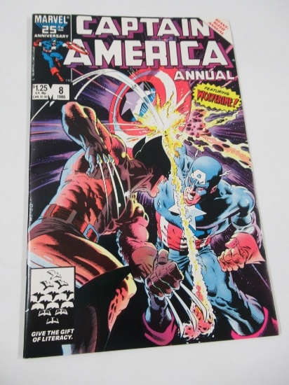 Captain America Annual #8/Key Mike Zeck Cover