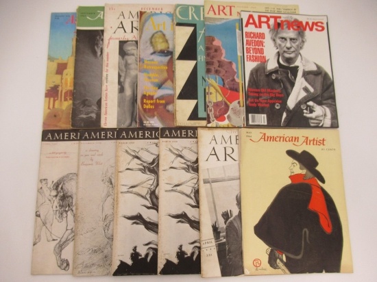 Assorted Art Magazine Lot (13)