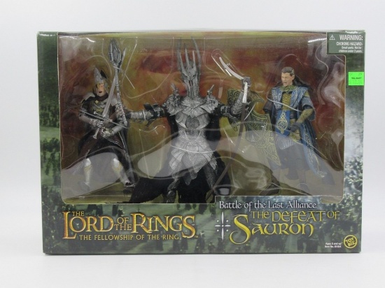 Lord of the Rings TFOTR King Elendil + Sauron + King Gil-Galad Figure Set