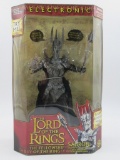 Lord of the Rings TFOTR Sauron from the 2nd Age w Sounds & Lights Red Box