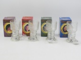 Lord of the Rings Glass Goblets 2001 Burger King Complete Set of (4)
