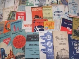 Vintage Pocket Guide Map Lot