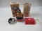 Popeye Fossil Watch/Figurine Lot