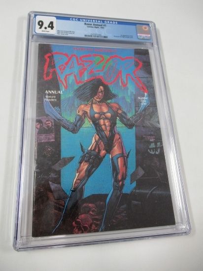 Razor Annual #1 CGC 9.4/1st Shi