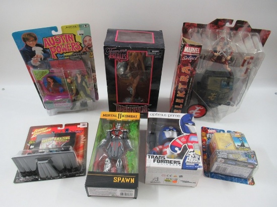 Comic Book/Cartoons Figures and More Lot