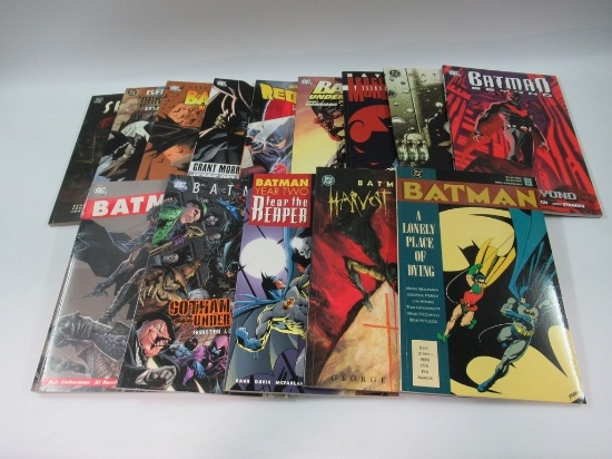 Batman and Related Trade Paperback Lot