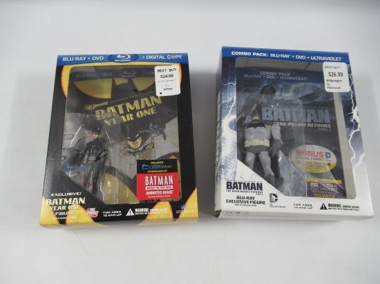 Batman Blu-Ray + DVD w/Figurines Exclusives