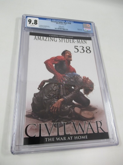 Amazing Spider-Man #538 CGC 9.8 Spoiler Variant