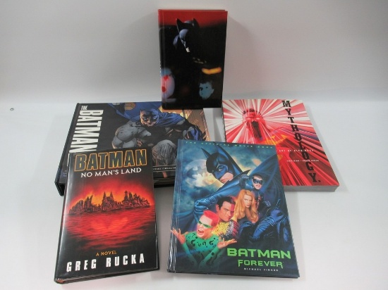 Batman + DC Comics Hardcover/Softcover Book Lot