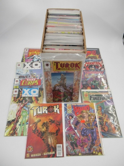Malibu & Valiant Comic Books Short Box