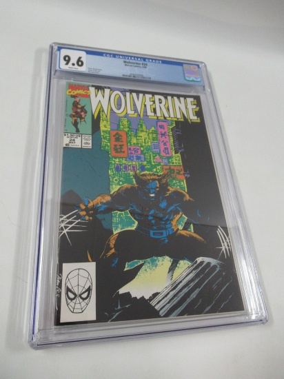 Wolverine #24 CGC 9.6 (1990) Jim Lee Cover