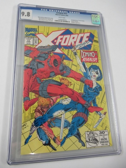 X-Force #11 CGC 9.8/Key Domino