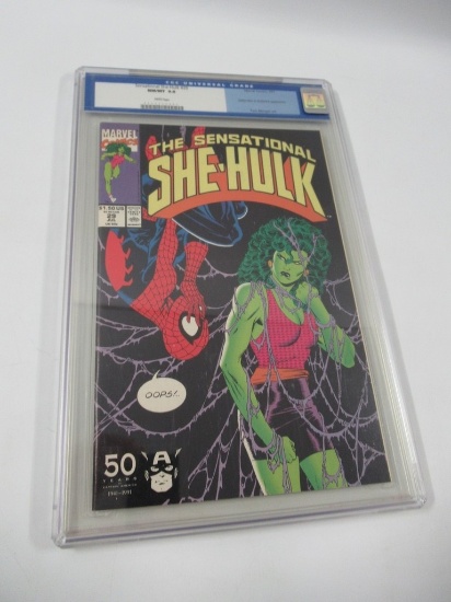 Sensational She-Hulk #29 CGC 9.8 Zeck Cover