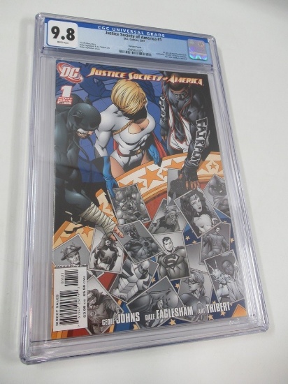 Justice Society of America #1 Eaglesham Variant CGC 9.8