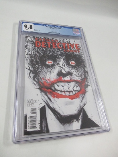 Detective Comics #880 CGC 9.8 Jock Joker Cover