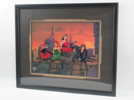 Bad Girls of Gotham Framed/Signed Cel #133/500
