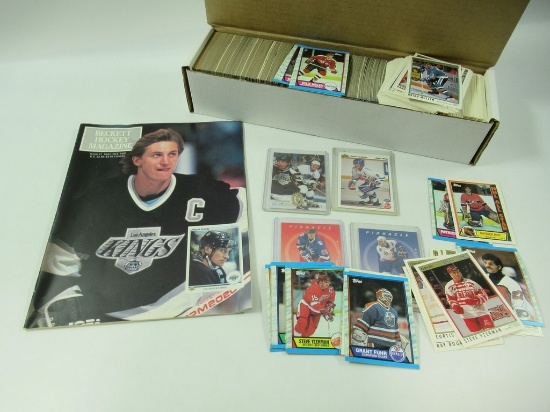 1980s/90s NHL Hocket Card Lot + Beckett #1