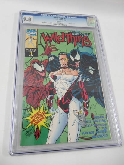 Wild Thing #1 CGC 9.8 1993/Marvel 1st Wild Thing