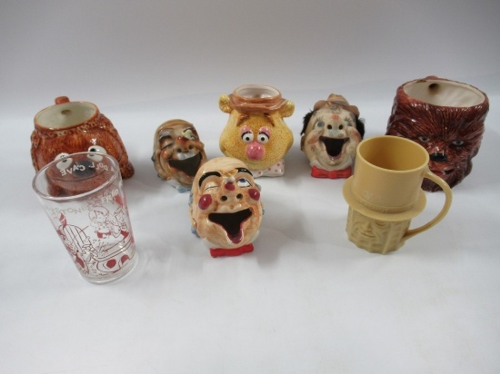 Vintage Ceramic Mugs/Ashtrays and More