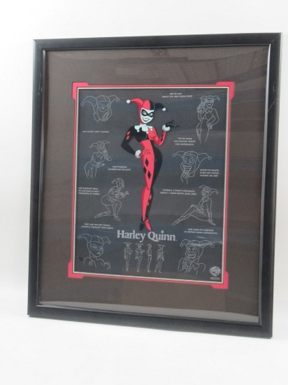 Batman Animated Harley Quinn Ltd. Ed. Framed Cel