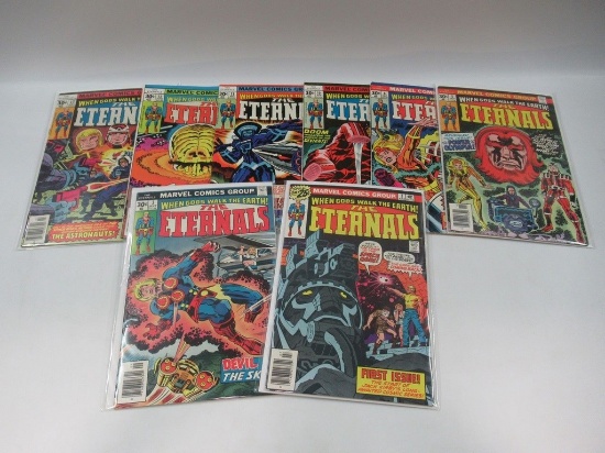 The Eternals #1/3/5/6/10/11/12/13