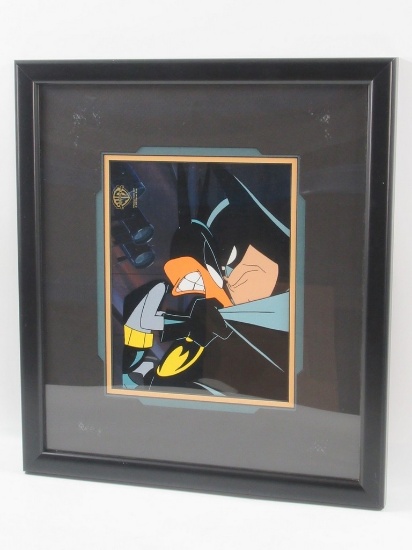 Batman/Daffy Duck Framed Production Art