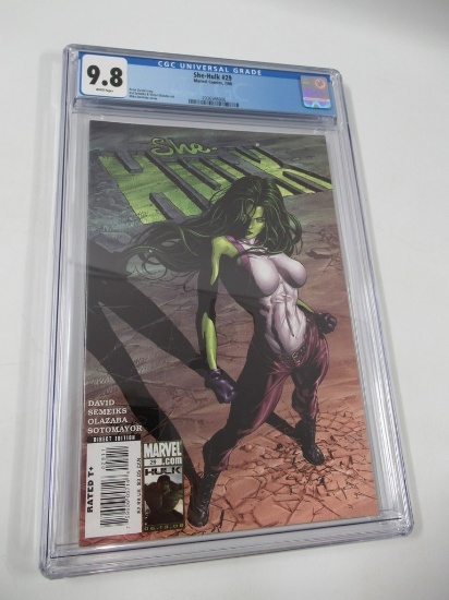 She-Hulk #29 CGC 9.8 Mike Deodato Cover