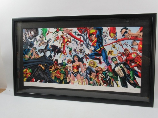 DC Comics Ltd. Ed. Signed/Framed Lithograph