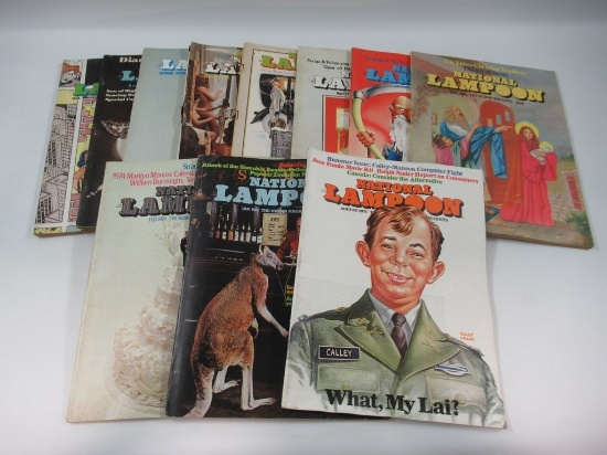 National Lampoon Group of (11) 1971-1976
