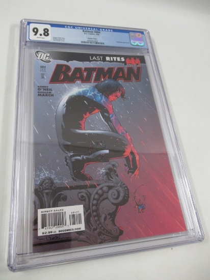 Batman #684 CGC 9.8 Nightwing Variant/Daniels