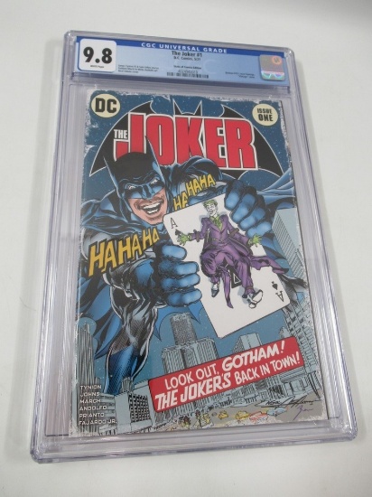 Joker #1 CGC 9.8 Neal Adams Variant Cover