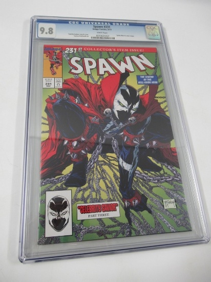Spawn #231 CGC 9.8 Spider-Man #1 Cover Swipe