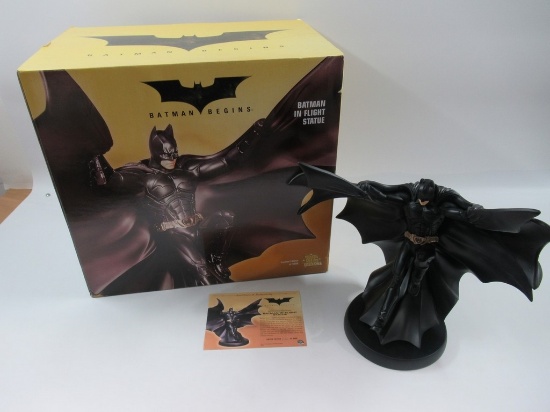 Batman Begins Christian Bale 14" Statue/In Flight