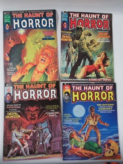 The Haunt of Horror #1-4 (1974) Marvel