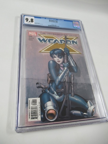 Weapon X #8 CGC 9.8 Domino Cover