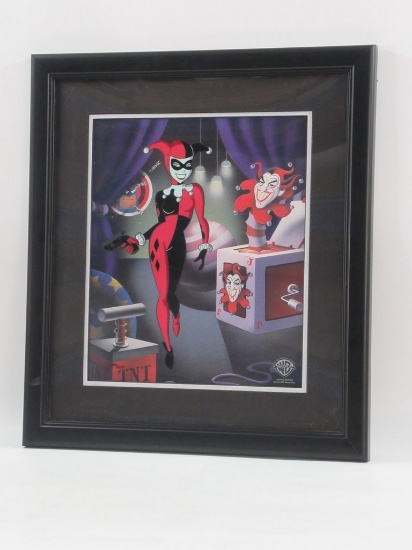 Batman Animated Harley Quinn Framed Cel #236/500