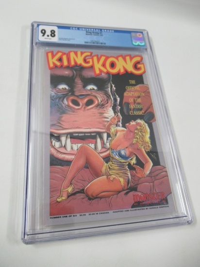 King Kong #1 CGC 9.8 Dave Stevens Cover