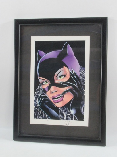 Catwoman Jim Balent Signed Framed Lithograph