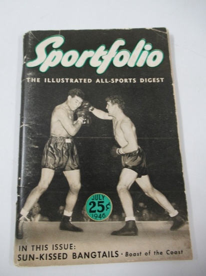 Sportfolio 1946 Magazine/Joe Louis Cover