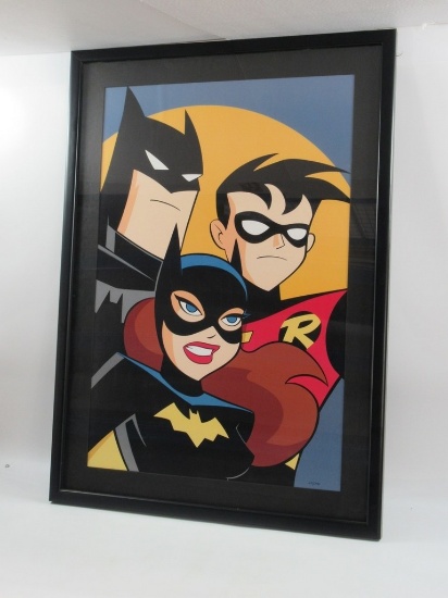 Batman/Robin/Batgirl Framed Ltd. Ed. Lithograph