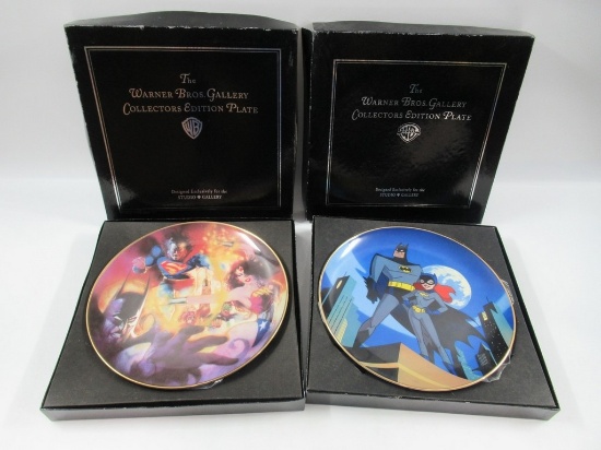 Batman Batgirl + JLA Warner Bros. Collector Plates