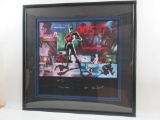 Batman Beyond Framed and Signed Fine Art Print