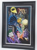 Batman Dick Sprang Signed/Framed Lithograph