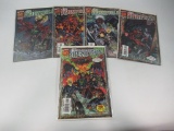 Supernaturals #1-4 + Tour Book (Set) Marvel 1998