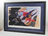 Batman/Superman Alex Ross Signed/Framed Giclee