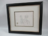 Batman Animated Riddler Framed Production Art