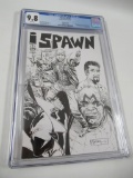 Spawn #279 CGC 9.8 Walking Dead Sketch Variant
